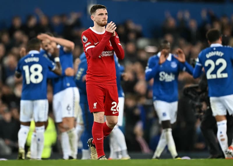 Thành Tích Đối Đầu Giữa Everton vs Liverpool