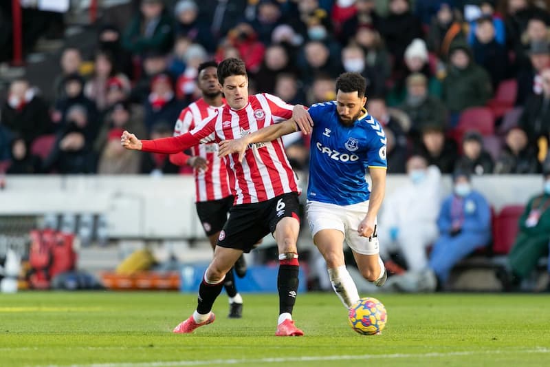 Thành Tích Đối Đầu Giữa Everton vs Brentford