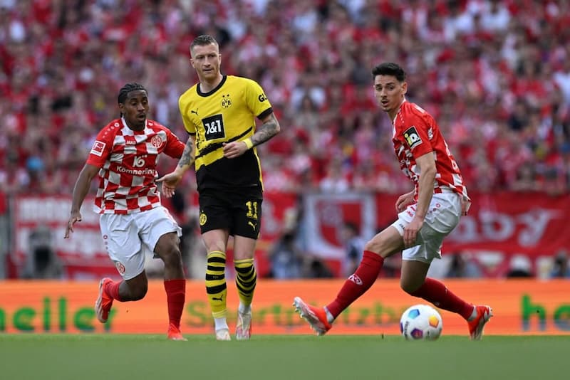 Thành Tích Đối Đầu Giữa Mainz vs Dortmund