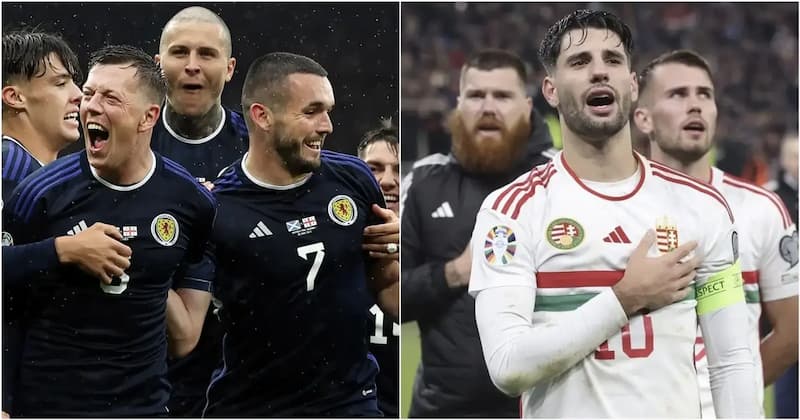 Thống kê các cuộc đụng độ Scotland vs Hungary