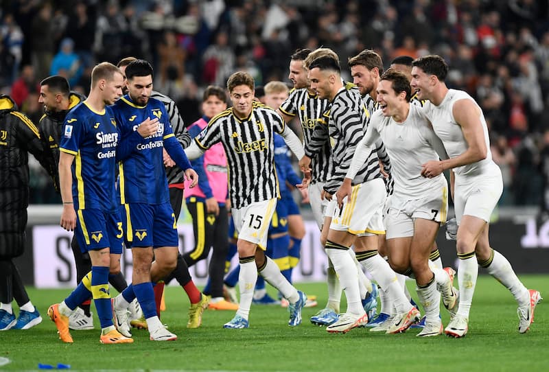 Soi kèo trận đấu Hellas Verona vs Juventus