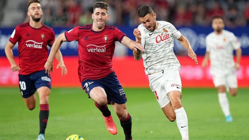 Lịch sử đối đầu giữa Osasuna vs Mallorca